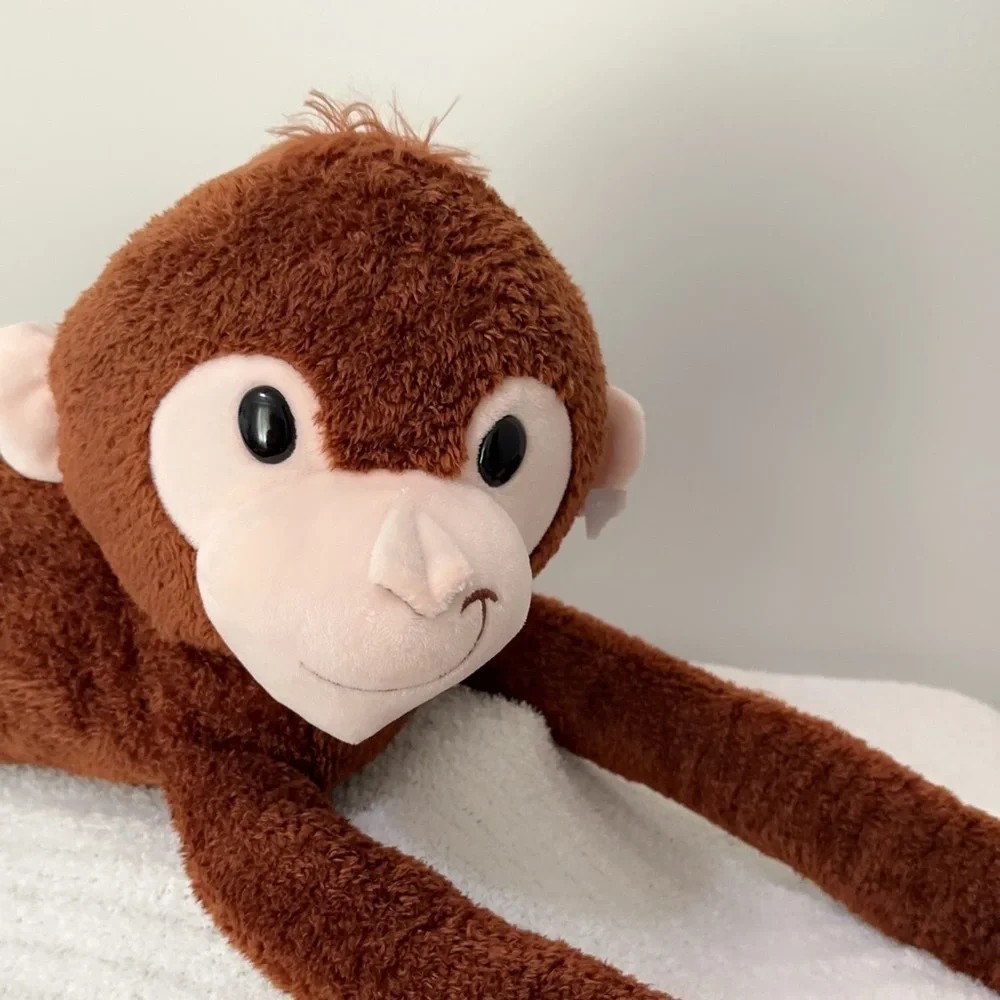 Brown Stuffed Monkey Plush Toy
